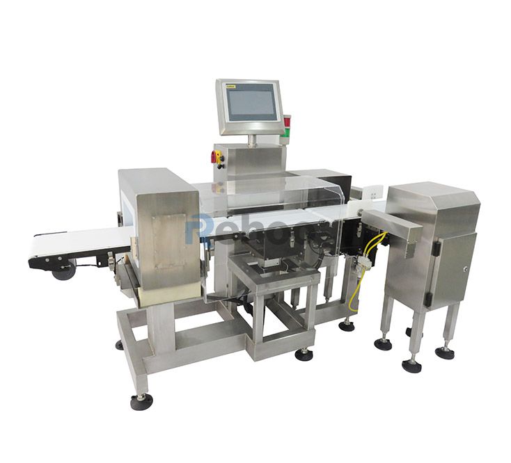 Metal Detector & Check Weigher Combo Machine